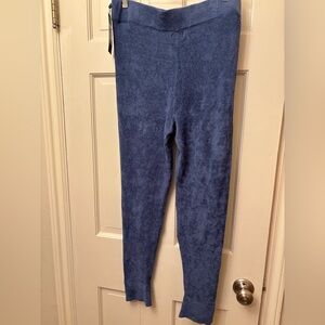 Jones of New York Cozy Blue Terry Butter Soft Leggings